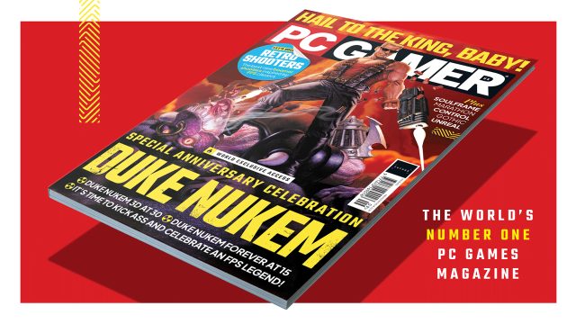 PC Gamer magazine's new issue is on sale now: Duke Nukem special anniversary cel | game memancing ik